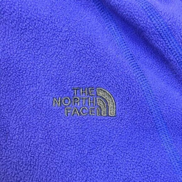 The North Face Women’s Fleece Purple Jacket Sz M - Picture 3 of 9
